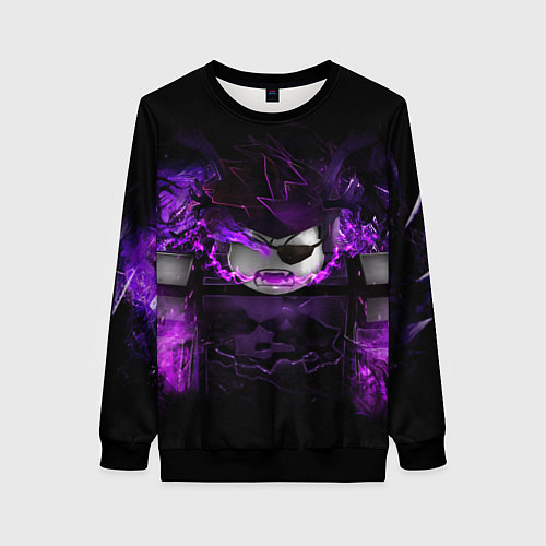 Женский свитшот ROBLOX / 3D-Черный – фото 1