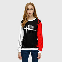 Свитшот женский DEAD BY DAYLIGHT, цвет: 3D-белый — фото 2