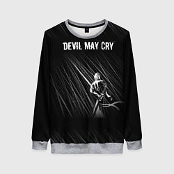 Свитшот женский Devil May Cry, цвет: 3D-меланж