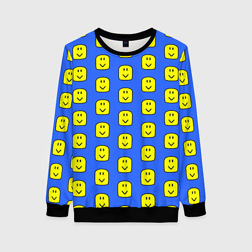 Женский свитшот ROBLOX / 3D-Черный – фото 1