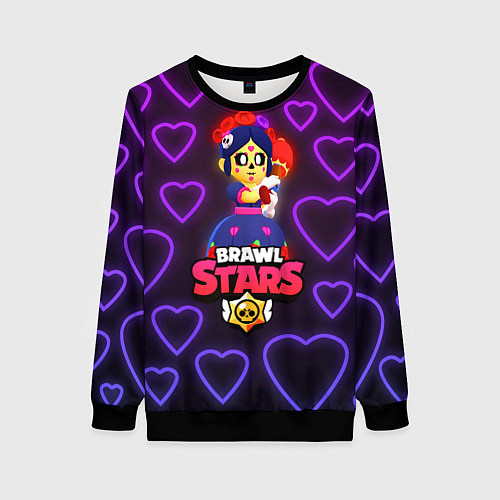 Женский свитшот Brawl Stars Calavera Piper / 3D-Черный – фото 1