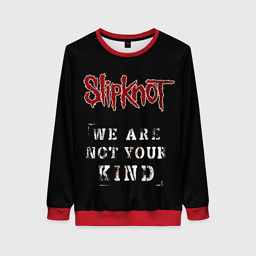 Женский свитшот SLIPKNOT WANYK / 3D-Красный – фото 1