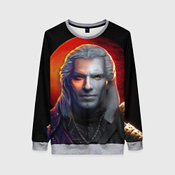 Женский свитшот HALF WITCHER