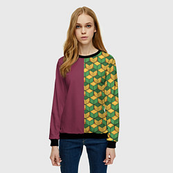 Свитшот женский ГИЮ ТОМИОКА, цвет: 3D-черный — фото 2