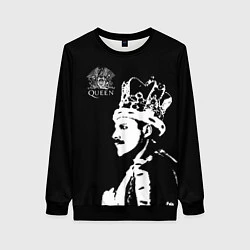 Свитшот женский Queen, цвет: 3D-черный