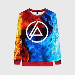 Свитшот женский LINKIN PARK, цвет: 3D-красный