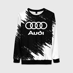 Свитшот женский AUDI, цвет: 3D-черный