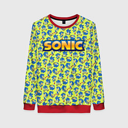 Свитшот женский SONIC, цвет: 3D-красный