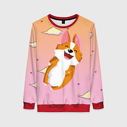 Женский свитшот Милый корги