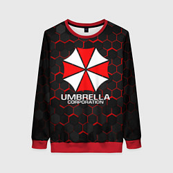 Свитшот женский UMBRELLA CORP, цвет: 3D-красный