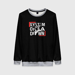 Свитшот женский System of a Down, цвет: 3D-меланж