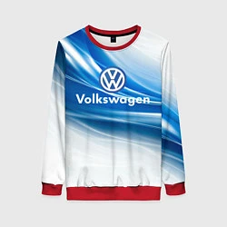 Свитшот женский Volkswagen, цвет: 3D-красный