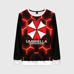 Свитшот женский UMBRELLA CORP, цвет: 3D-белый