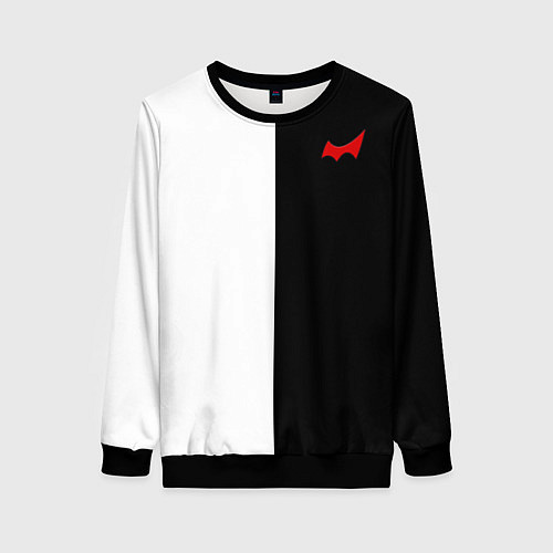Женский свитшот Monokuma / 3D-Черный – фото 1