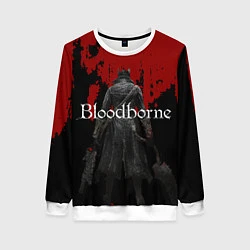 Свитшот женский Bloodborne, цвет: 3D-белый