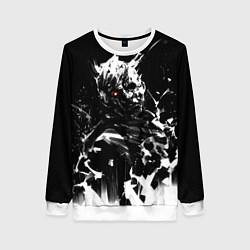 Свитшот женский Dead by Daylight, цвет: 3D-белый