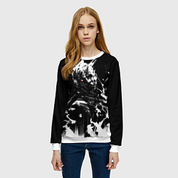 Свитшот женский Dead by Daylight, цвет: 3D-белый — фото 2
