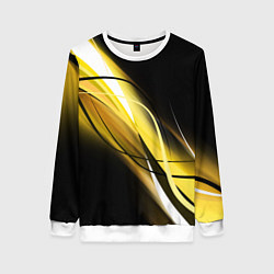 Свитшот женский GEOMETRY STRIPES, цвет: 3D-белый