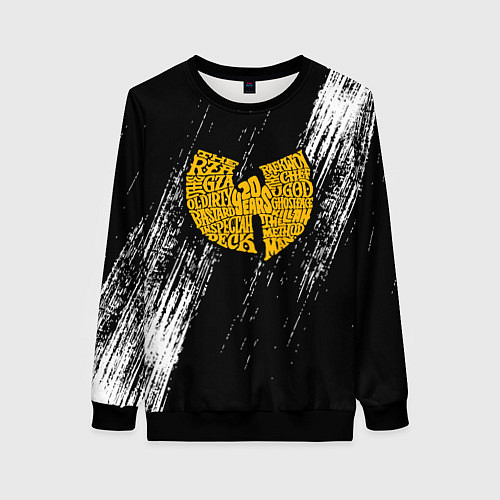 Женский свитшот Wu-Tang Clan / 3D-Черный – фото 1