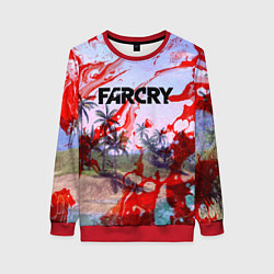 Свитшот женский FARCRY, цвет: 3D-красный