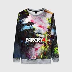 Свитшот женский FARCRY4, цвет: 3D-меланж