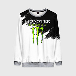 Свитшот женский MONSTER ENERGY, цвет: 3D-меланж