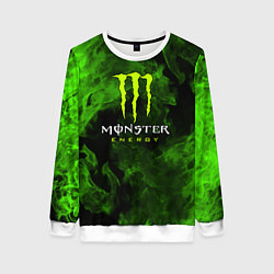 Свитшот женский MONSTER ENERGY, цвет: 3D-белый