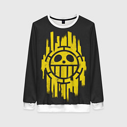 Свитшот женский Skull One Piece, цвет: 3D-белый