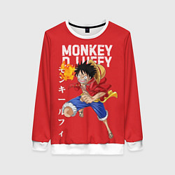 Женский свитшот Monkey D Luffy