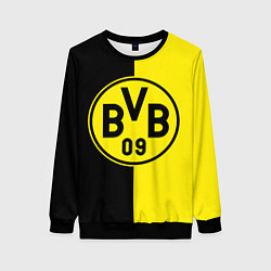 Свитшот женский BORUSSIA, цвет: 3D-черный