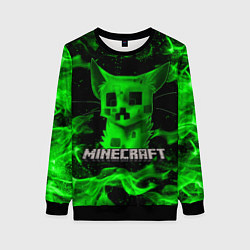 Женский свитшот MINECRAFT CREEPER CAT