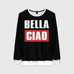 Свитшот женский Bella Ciao, цвет: 3D-белый