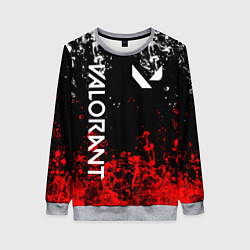 Свитшот женский VALORANT, цвет: 3D-меланж