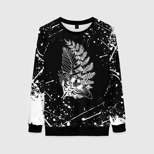 Женский свитшот THE LAST OF US ТАТУИРОВКА ЭЛЛИ / 3D-Черный – фото 1