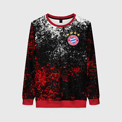 Свитшот женский BAYERN MUNCHEN, цвет: 3D-красный