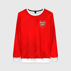 Свитшот женский ARSENAL, цвет: 3D-белый