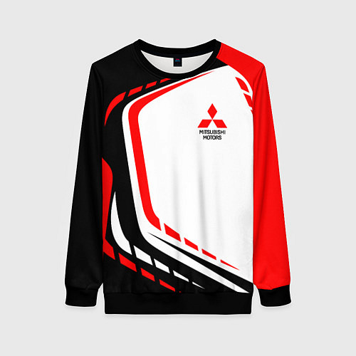 Женский свитшот Mitsubishi EVO Uniform / 3D-Черный – фото 1