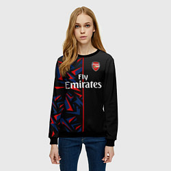 Свитшот женский ARSENAL UNIFORM 2020, цвет: 3D-черный — фото 2