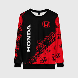 Свитшот женский HONDA ХОНДА, цвет: 3D-черный