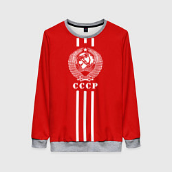 Свитшот женский СССР, цвет: 3D-меланж