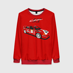 Женский свитшот Mitsubishi Lancer Evolution VI