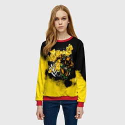 Свитшот женский JoJo Bizarre Adventure, цвет: 3D-красный — фото 2