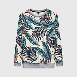 Женский свитшот Тихие тропики