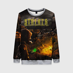 Свитшот женский Stalker 2, цвет: 3D-меланж