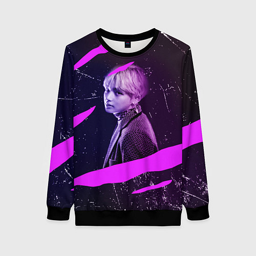 Женский свитшот BTS / 3D-Черный – фото 1
