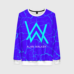 Свитшот женский ALAN WALKER АЛАН УОКЕР, цвет: 3D-белый