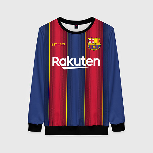 Женский свитшот BARCELONA 2021 - ДОМАШНЯЯ / 3D-Черный – фото 1