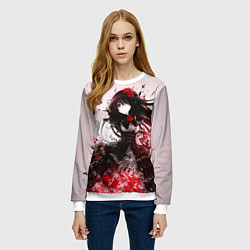 Свитшот женский Рандеву с жизнью, цвет: 3D-белый — фото 2