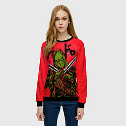 Свитшот женский DOROHEDORO, цвет: 3D-черный — фото 2