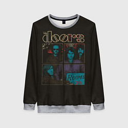 Свитшот женский The Doors, цвет: 3D-меланж